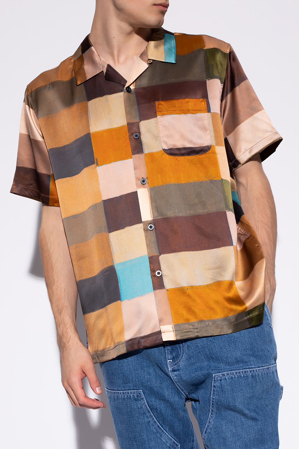 GenesinlifeShops Iceland - Multicolour Silk shirt Stussy - pintuck